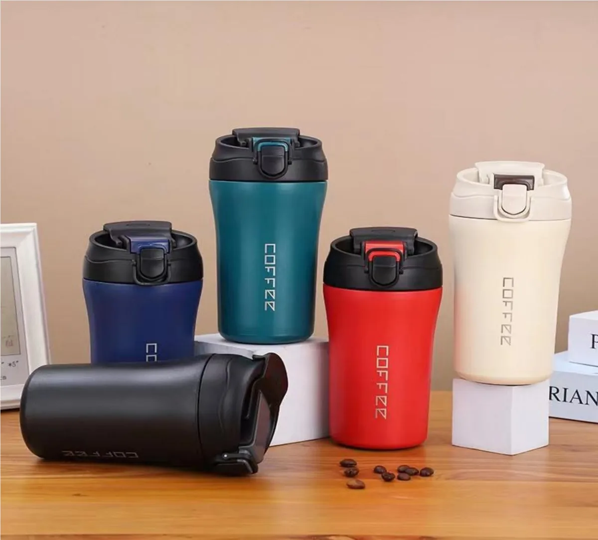 Dual-Drink Coffee Cup